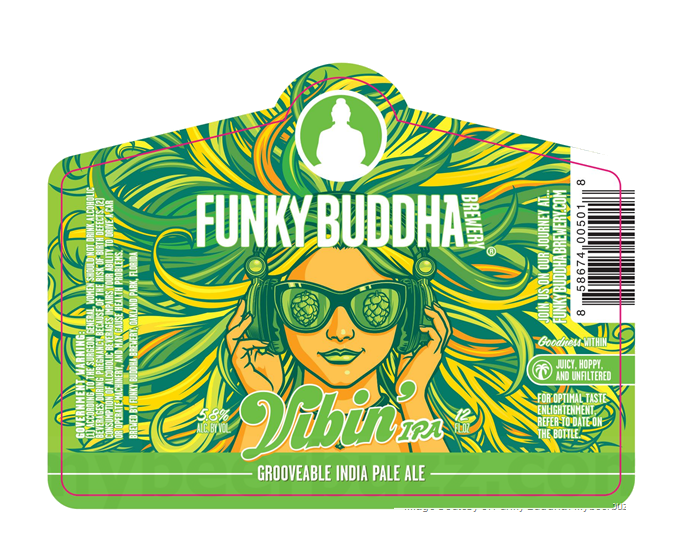 Funky Buddha Vibin 12oz 6-Pack Can
