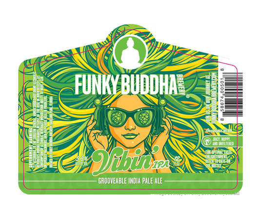 Funky Buddha Vibin 12oz 6-Pack Can