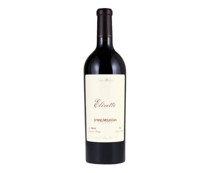 Spring Mountain Elivette 2016 750ml (No Barcode)