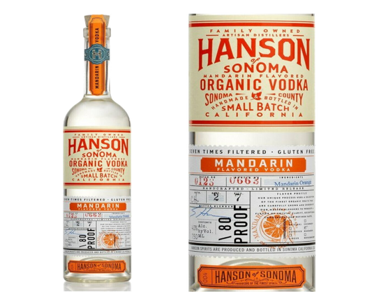 Hanson of Sonoma Mandarin Organic 750ml