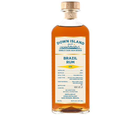 Down Island Brazilian Single Cask Rum 700ml