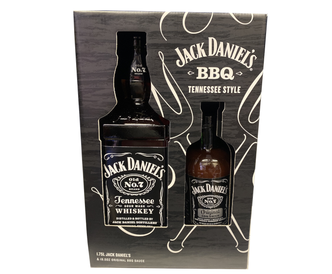 Jack Daniels 1.75L (With BBQ Sauce 19.5oz)