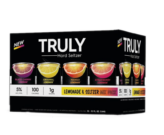 Truly Hard Seltzer Variety Lemonade 12oz 12-Pack Can