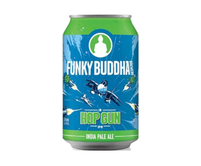 Funky Buddha Hop Gun IPA 12oz 6-Pack Can