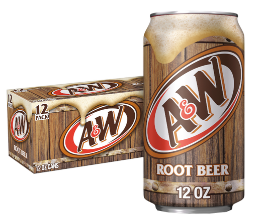 A & W Root Beer 12oz 12-Pack Can