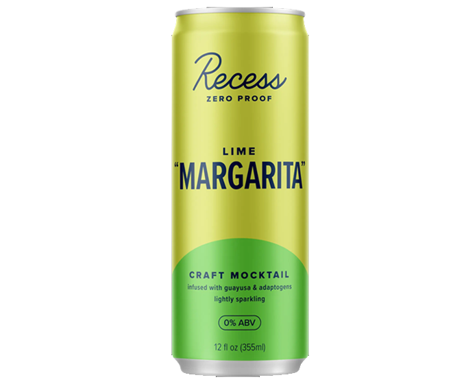 Recess Zero Proof Lime Margarita 12oz 4-Pack Can