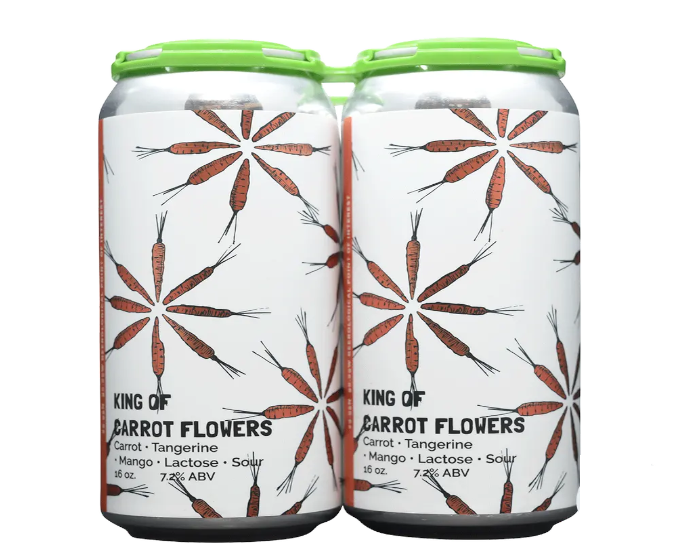 Zony Mash King Of Carrot Flowers 16oz 4-Pack Can