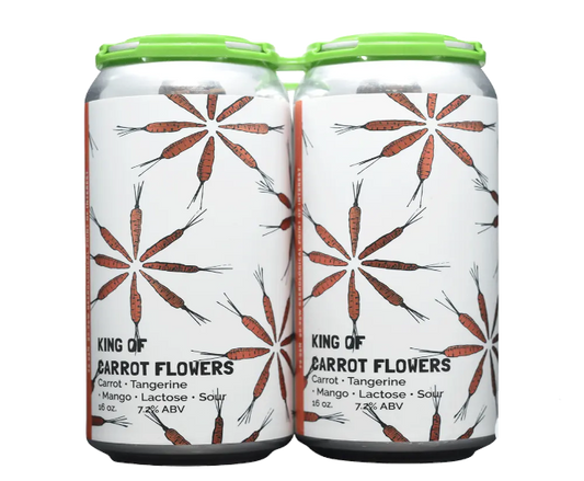 Zony Mash King Of Carrot Flowers 16oz 4-Pack Can