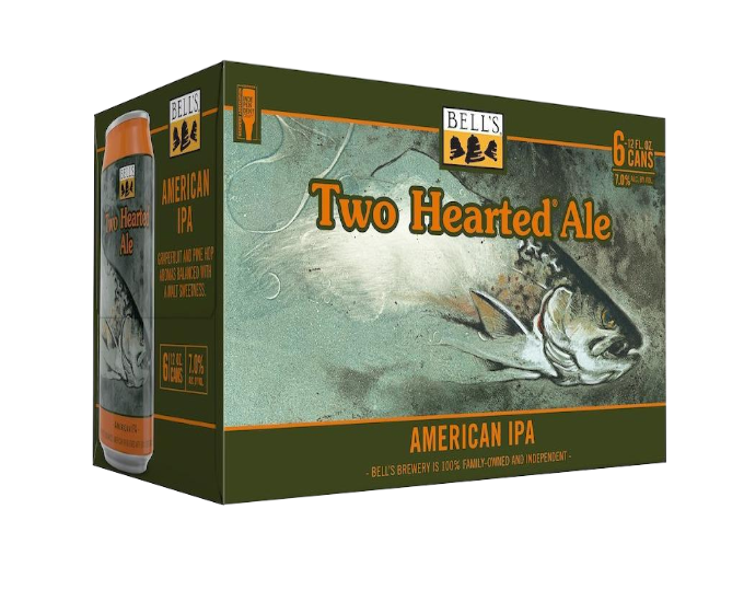 Bells Two Hearted Ale IPA 12oz 6-Pack Can