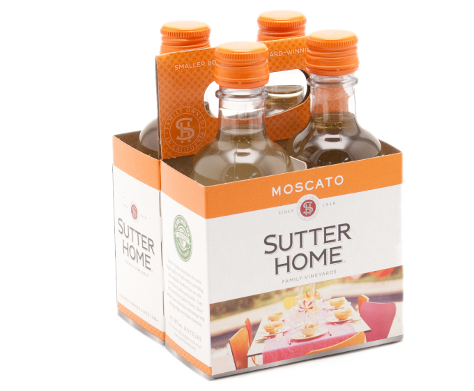 Sutter Home Moscato 187ml 4-Pack Bottle