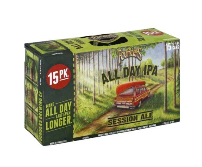 Founders Allday IPA 12oz 15-Pack Can