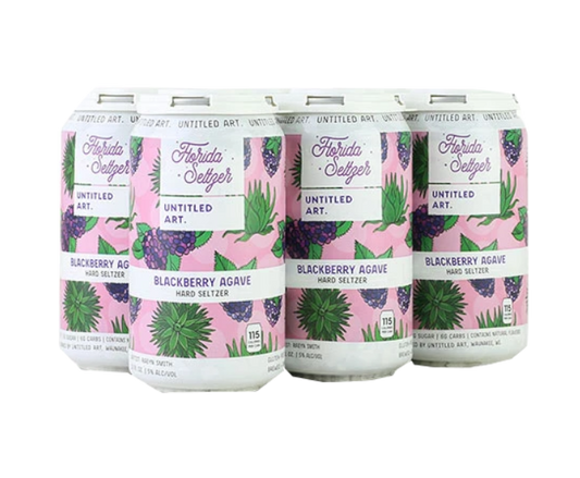 Untitled Art Florida Seltzer Blackberry Agave 12oz 6-Pack Can