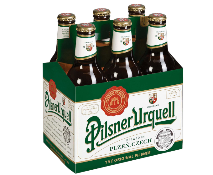 Pilsner Urquell 11.2oz 6-Pack Bottle