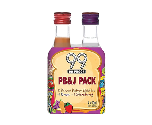 99 PB And J Pack 50ml 4-Pack