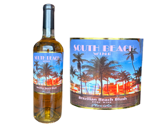 South Beach Brazilian Beach Blush 750ml (No Barcode)