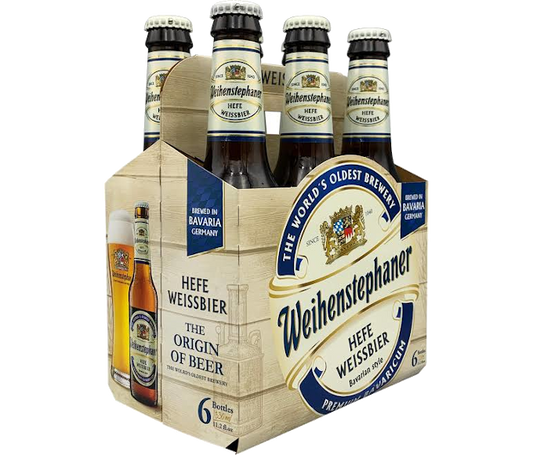 Weihenstephaner Hefe Weissbier 11.2oz 6-Pack Bottle