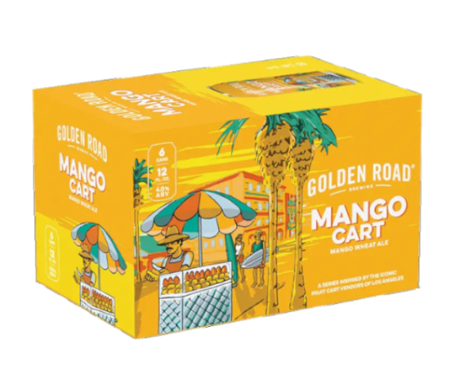 Golden Road Mango Cart 12oz 6-Pack Can