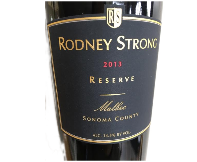 Rodney Strong Malbec Reserve 750ml