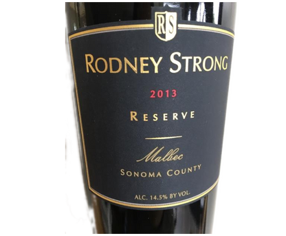 Rodney Strong Malbec Reserve 750ml