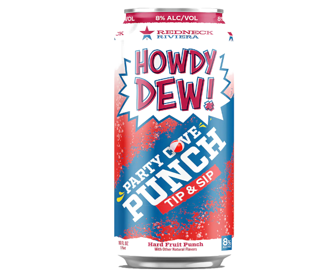 Redneck Riviera Howdy Dew Party Cove Punch 16oz 6Pack Can Primo Liquors