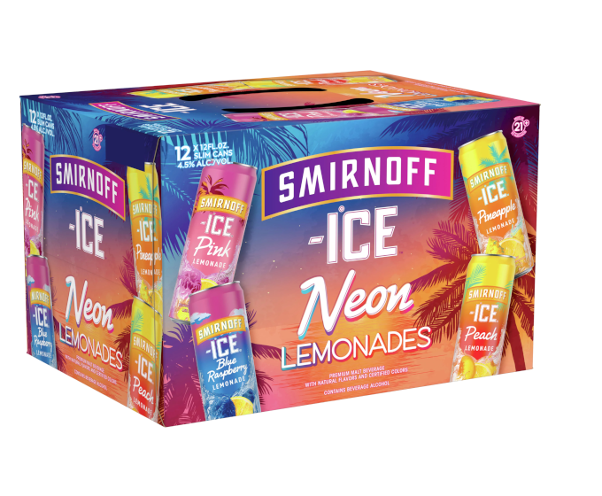 Smirnoff Ice Neon Lemon Variety 12oz 12-Pack Can