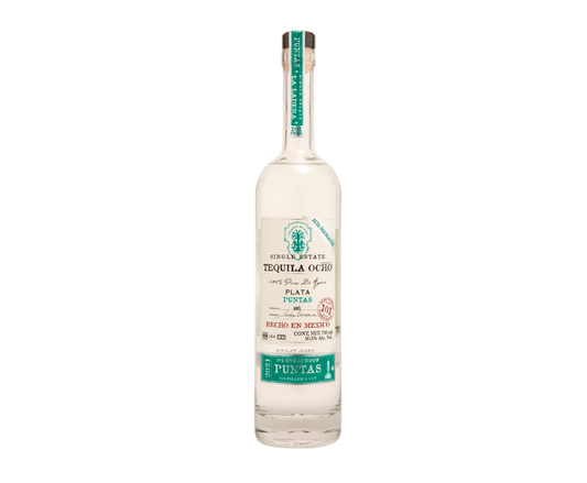 Tequila Ocho Plata Puntas 101 Proof 750ml