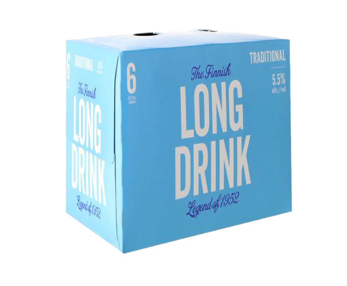 The Finnish Long Drink Traditional 355ml 6-Pack Can