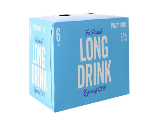 The Finnish Long Drink Traditional 355ml 6-Pack Can