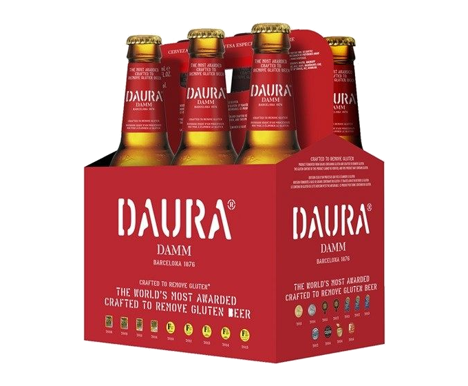 Estrella Damm Daura 11oz 6-Pack Bottle