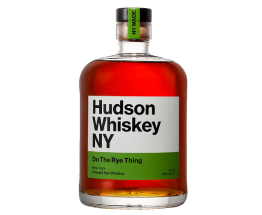 Tuthilltown Hudson NY Do The Rye Thing Straight Rye 750ml