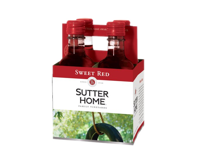 Sutter Home Sweet Red 187ml 4-Pack Bottle