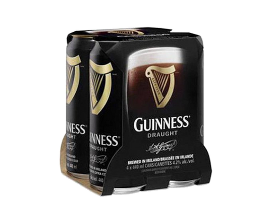 Guinness Draught Stout 14.9oz 4-Pack Can