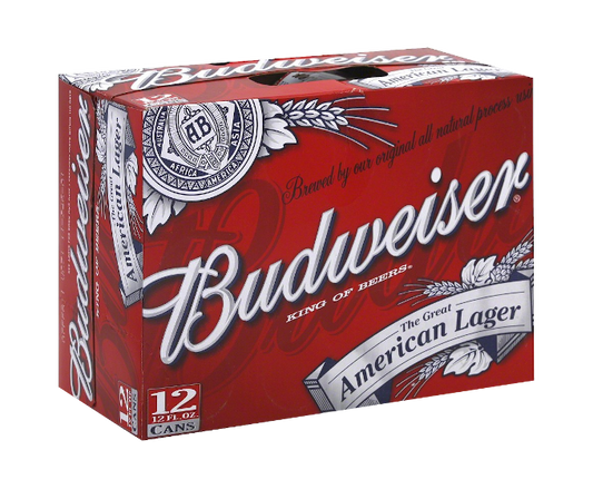 Budweiser 12oz 12-Pack Can (DNO P3)