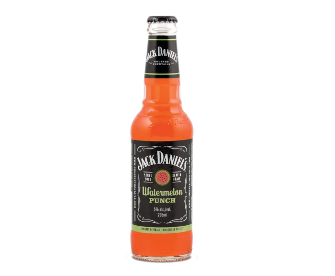 Jack Daniels Watermelon Punch 10oz Single Bottle