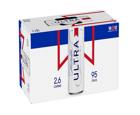 Michelob Ultra 12oz 18-Pack Can
