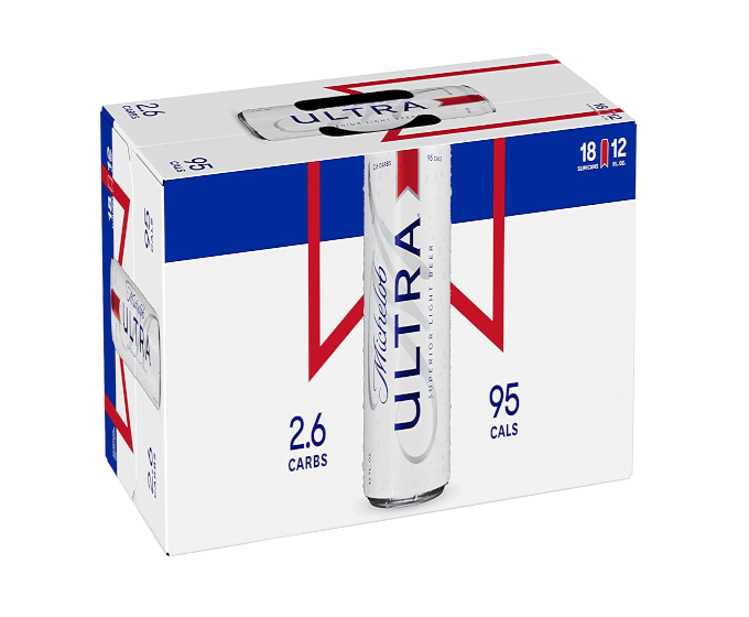 Michelob Ultra 12oz 18-Pack Can