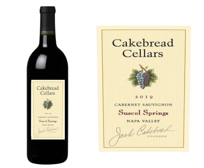 Cakebread Suscol Springs Cabernet Sauv 2019 750ml