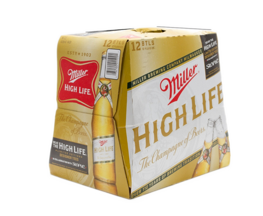 Miller High Life 12oz 12-Pack Bottle