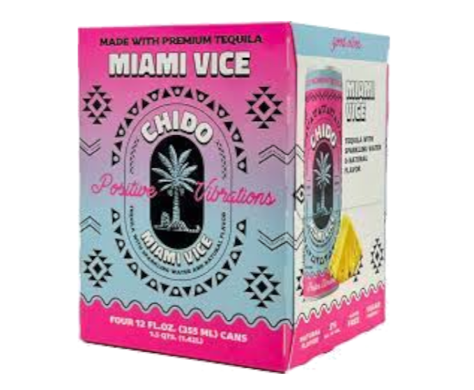 Chido Miami Vice 12oz 4-Pack Can