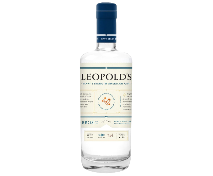 Leopold Bros Navy Gin 750ml