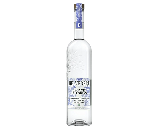 Belvedere Organic Infusions Blackberry And Lemongrass 750ml