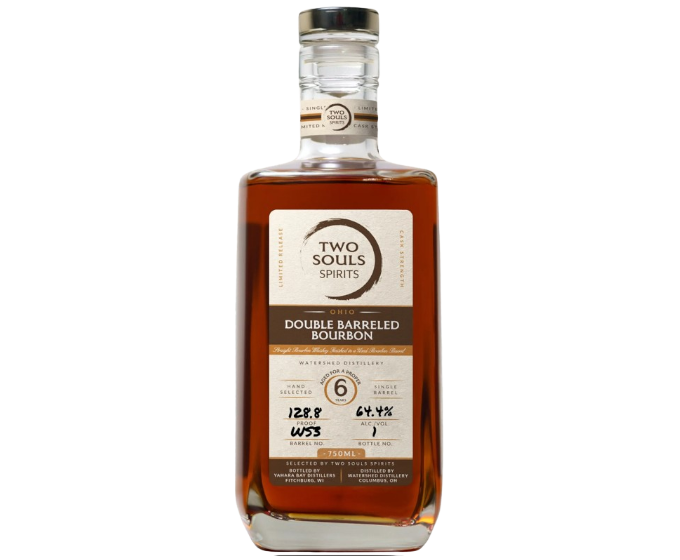 Two Souls Ohio Double Barreled Bourbon Watershed 6 Years 750ml