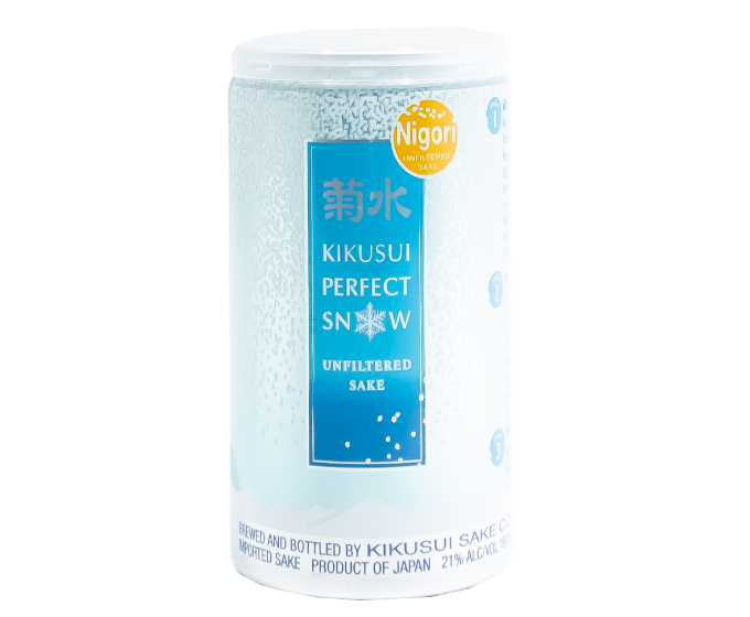 Kikusui Perfect Snow Nigori Sake 180ml Can