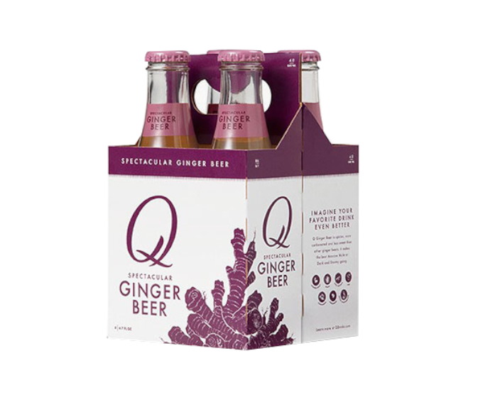 Q Mixers Ginger Beer 6.7oz 4-Pack Bottle