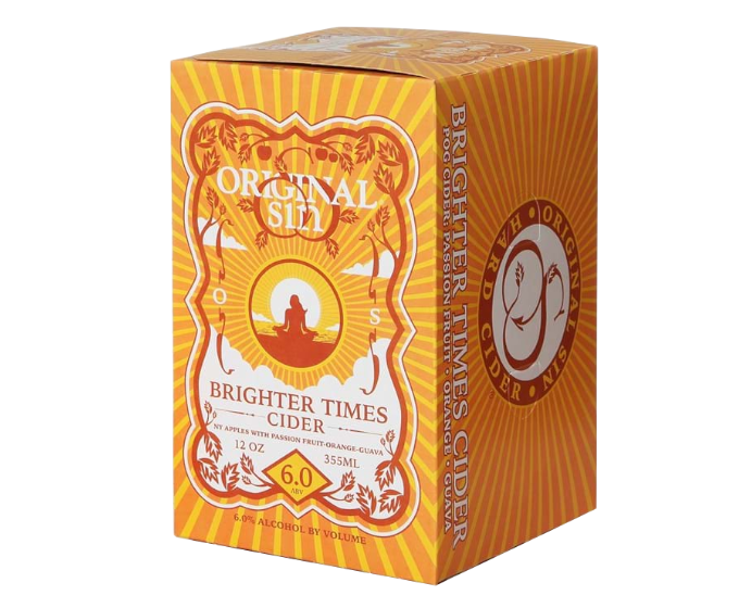 Original Sin Brighter Times Cider 12oz 6-Pack Can