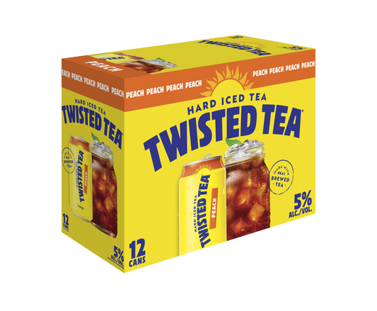 Twisted Tea Peach 12oz 12-Pack Can