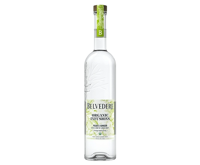 Belvedere Organic Infusions Pear And Ginger  750ml