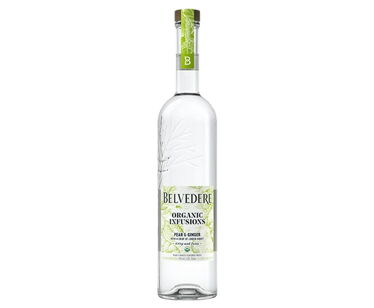 Belvedere Organic Infusions Pear And Ginger  750ml