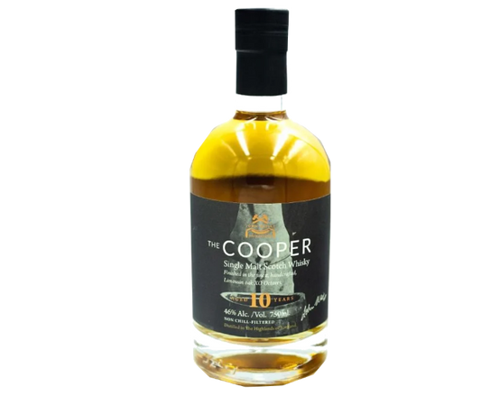 The Cooper 10 Years Single Malt 750ml