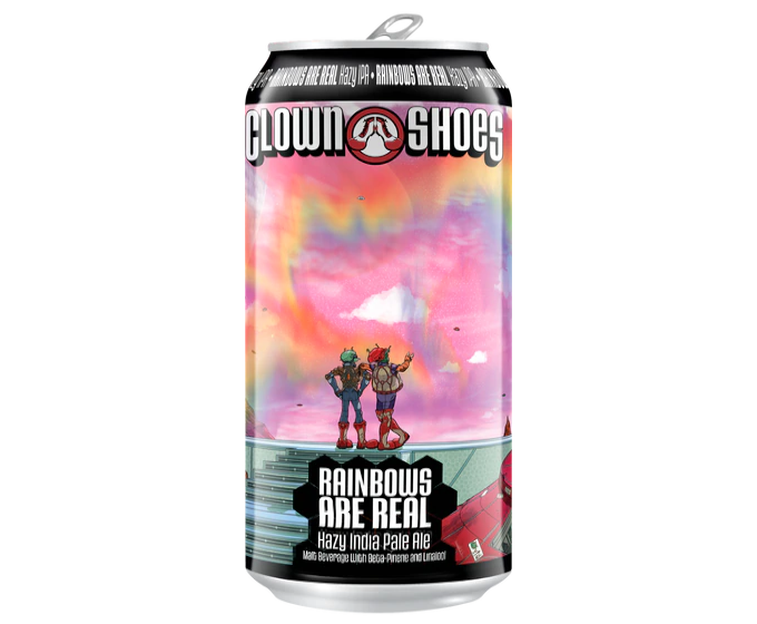Clown Shoes Rainbows Are Real 16oz Single Can (No Barcode)